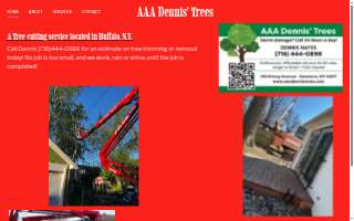 AAA Dennis' Trees website