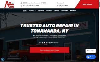 Amton Auto & Truck website