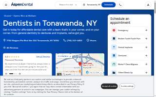 Aspen Dental - Tonawanda website