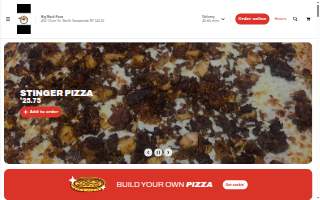 Big Mack Pizza website