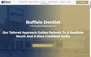 Bison Dentistry website