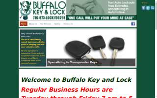 Buffalo Key And Lock of Tonawanda website