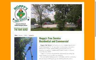 Hoppy's Tree Service website