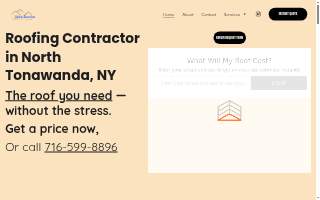 Junior Exteriors of Tonawanda website
