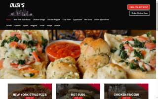 Olisi's New York Style website