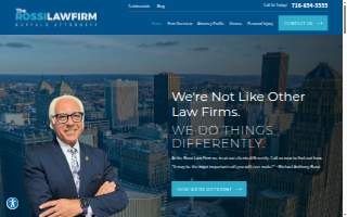 The Rossi Law Firm of Tonawanda website