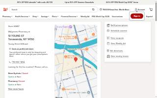 Walgreens Pharmacy of Tonawanda website