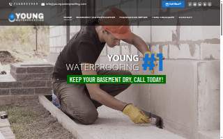 Young Waterproofing Co of Tonawanda website
