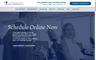 Cooney & Tyner Orthodontics website