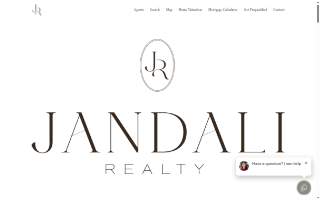 Jandali Realty website