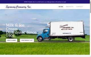 Sycaway Creamery Inc website