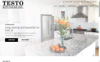 Testo Kitchens Inc. of Troy website