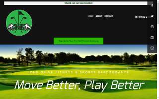 Long Drive Fitness & Sports Performance website