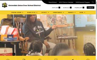 Uniondale Public Library website