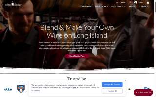 wineUdesign of Uniondale website