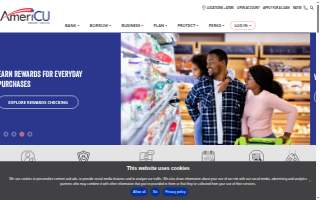 AmeriCU Credit Union of Utica website