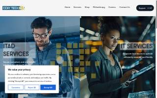 CCNY Tech website