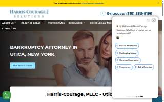Harris-Courage, PLLC website