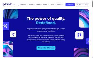 PlanIt Staffing website