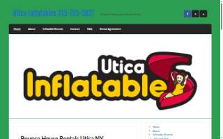 Utica Inflatables website