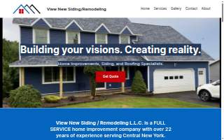 View New Siding/ Remodeling L.L.C. website