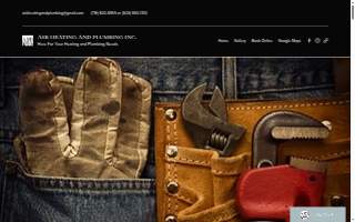 ASB Heating and Plumbing Inc. website