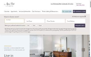 Atria Park of Lynbrook website