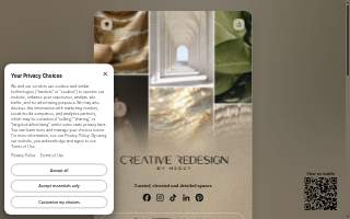 Creative Re-Design by Neecy website