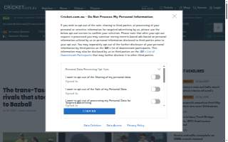 Cricket Best Buy website