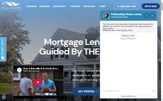 Fellowship Home Loans website