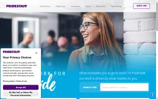 PrideStaff of Sandy Springs website