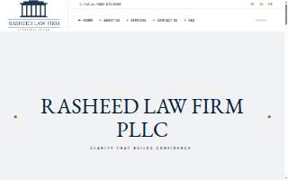 Rasheed Law Firm PLLC of Valley Stream website
