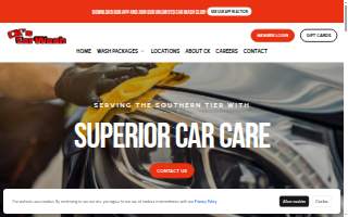Ck's Car Wash of Vestal website