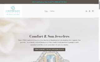 Comfort & Son Jewelers of Vestal website