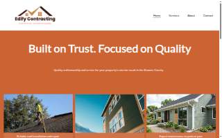 Edify Contracting LLC website
