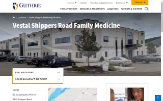 Guthrie Vestal Shippers Road - Family Medicine website
