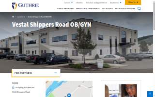 Guthrie Vestal Shippers Road - Women's Health website