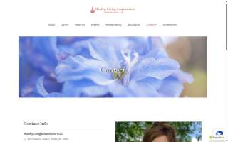Healthy Living Acupuncture, Amanda Lewis, L.Ac. website