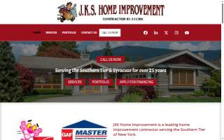 JKS Home Improvement website