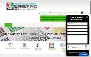 Superior POD website