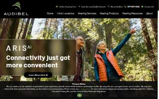 Audibel Hearing Center of Wantagh website