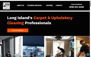 BOWA carpet cleaning website