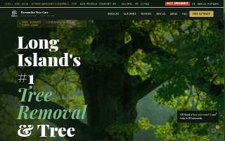 Hernandez Tree Care Service Corp of Wantagh website