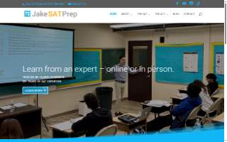 Jake SAT Prep website