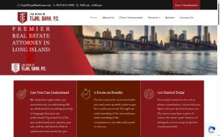 Law Office of Tejal Shah, P.C. website