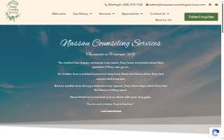 Nassau Counseling Services website