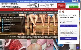 Seaford Foot Care Center website