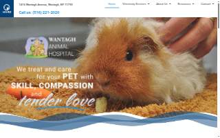 Wantagh Animal Hospital website