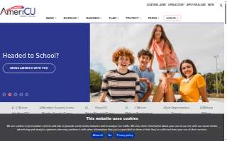 AmeriCU Credit Union of Oneida website