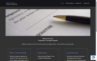 Bhatt Law Firm website